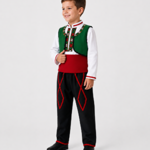 Носия зелен елек