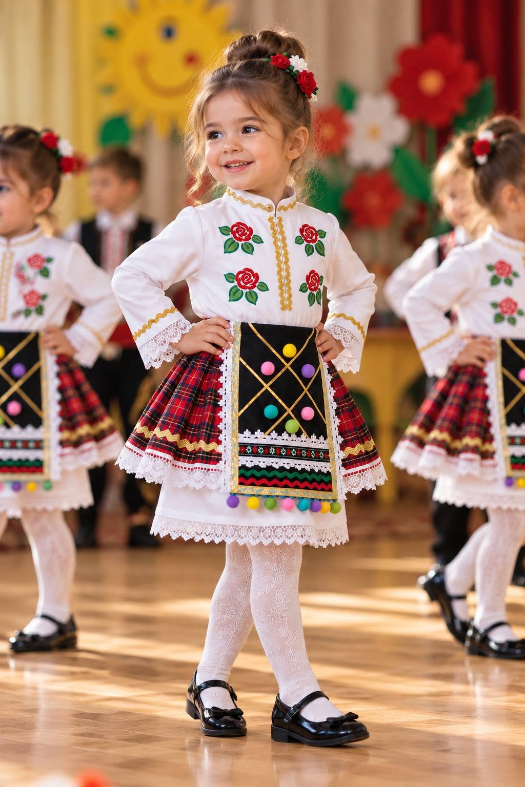 Детска северняшка носия за момиче